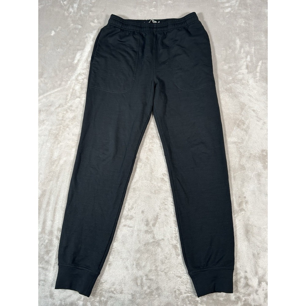 Icebreaker Merino 200 Shifter Jogger Pants Mens M Black Wool Baselayer Outdoor